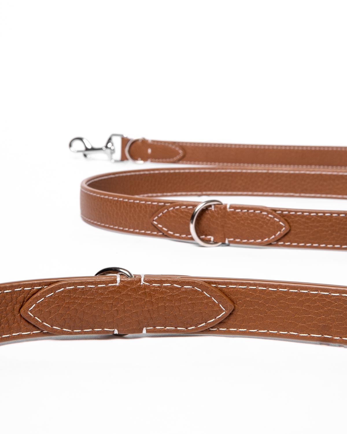ATREUS | Grain Leather Multi-Function Dog Leash