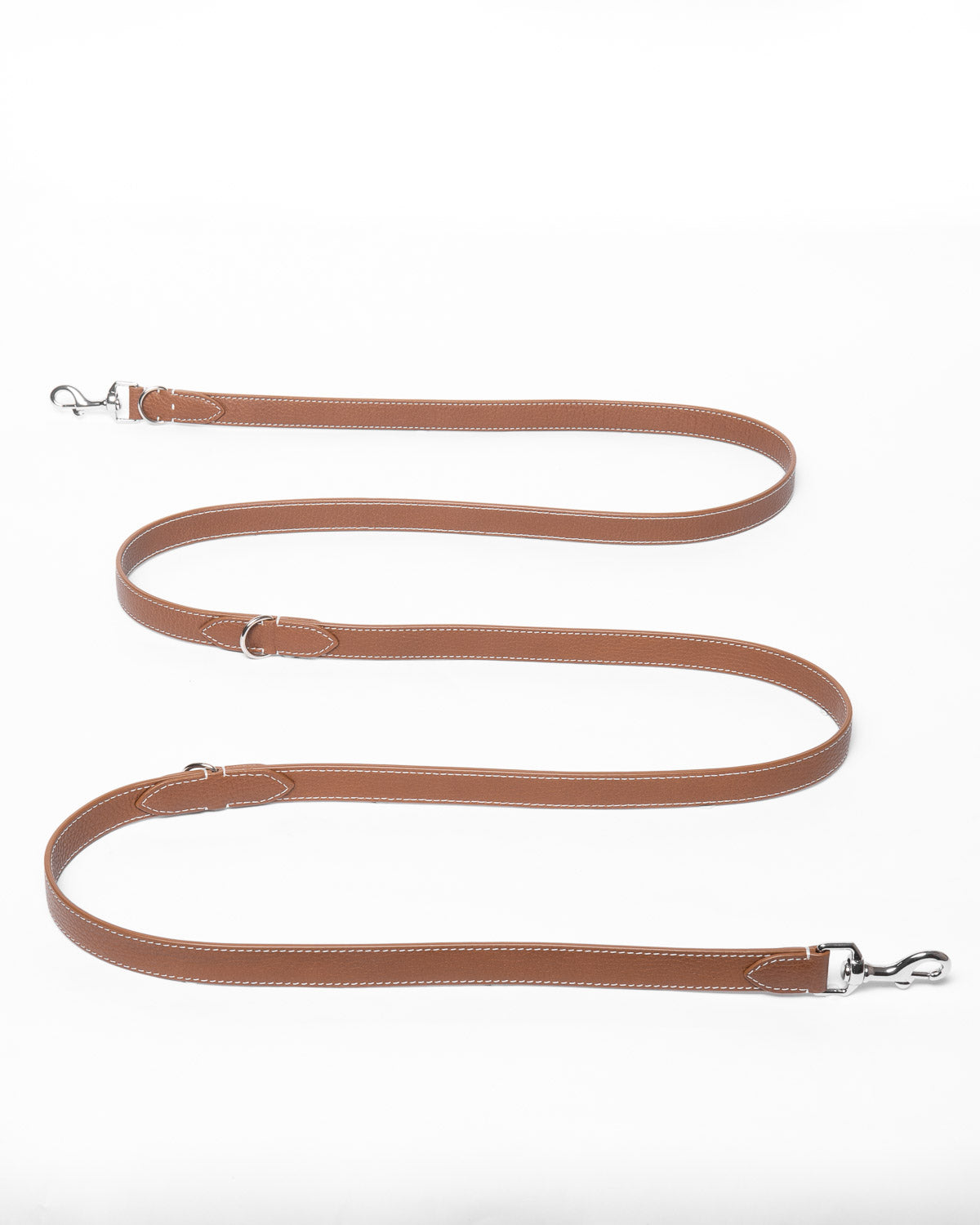 ATREUS | Grain Leather Multi-Function Dog Leash