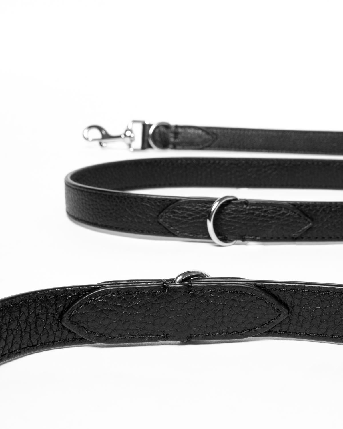 ATREUS | Grain Leather Multi-Function Dog Leash