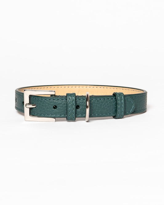 ZEPHYROS | Grain Leather Dog Collar